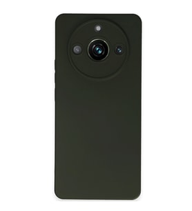 Realme 11 Pro Kılıf Nano İçi Kadife Silikon - Koyu Yeşil