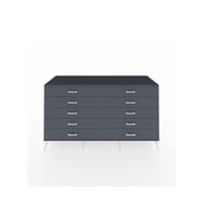 Kronos Konsol 10 Çekmeceli  176x59x99 Aytaşı-Antrasit