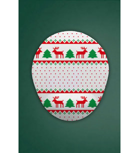Yılbaşı Temalı Bilek Destekli Mouse Pad