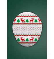 Yılbaşı Temalı Bilek Destekli Mouse Pad