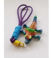 Anahtarlık Çanta Süsü Dragon Dinozor Rainbow Multicolor Oynar Eklem Oyuncak Yılbaşı Doğum Günü Hediye