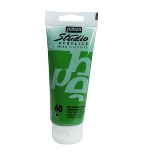 Pebeo Studio Akrilik Boya 100 ml. 60 Chrome Green Hue 