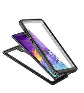 Samsung Galaxy S20 Plus Kılıf Toz Kir Su Geçirmez Kapak (Siyah)