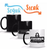 Terminus Steakhouse Sihirli Kupa Bardak Porselen