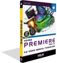 ADOBE PREMIERE PRO CC EĞİTİM KİTABI (Siyah - Beyaz)