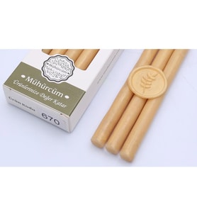 Mühür Mumu Çubuk 11mmx120mm 10 lu Paket Model: 670 SATEN SAFRAN