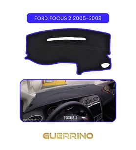 FORD Focus 2 (2005-2008)TORPİDO KORUMA HALISI MAVİ KENAR