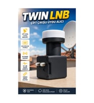 Çift Çıkışlı Twin LNB – 4K Ultra HD Ku Band 0.1 dB