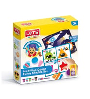 LETS OYUN HAMURU MATLI EĞLENCELİ ŞEKİLLER SETİ 9 PARÇA  L9010