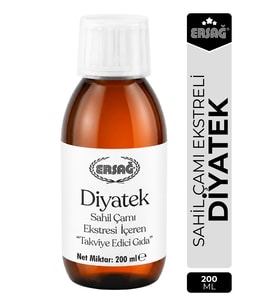 ERSAĞ Diyatek Sahil Çamı Ekstresi İçeren Takviye Edici Gıda 200 ML