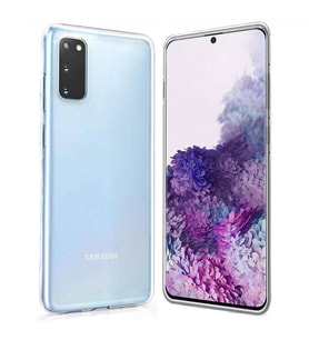 Samsung Galaxy S20 Silikon Ultra İnce Kılıf Şeffaf