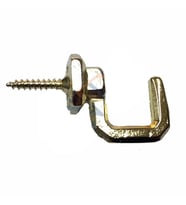 Vidalı Kanca, Askı Büyük - 15x23mm, Sarı - 1 Adet