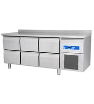 Öztiryakiler 6 Çekmeceli Yatay Tip Derin Dondurucu, Ta 360 Lmv, 304 Kalite