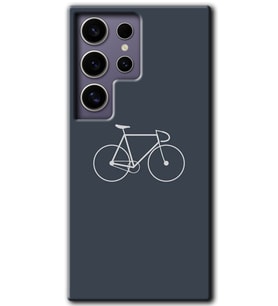 Galaxy S24 Ultra Kılıf HD Desen Baskılı Kılıf - Bike