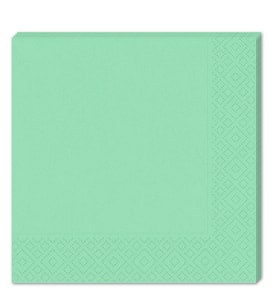 Makaron Peçete, 33 x 33 cm - 16 Adet - Yeşil (STD)