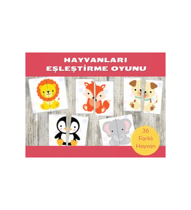 Hayvanları Eşleştirme Oyunu (36 Farklı Hayvan)