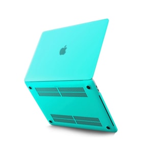 Apple Macbook Pro 13 2021 Macbook Buzlu Kapak - Yeşil