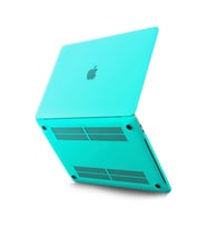 Apple Macbook Pro 13 2021 Macbook Buzlu Kapak - Yeşil