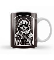 Santa Muerte Mexican Dead Mexico Sugar Skull Female Deity Kupa Bardak Porselen