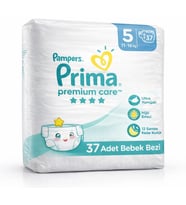 Prima Premium Care Bebek Bezi Beden:5 (11-16KG) Junior 37 Adet Fırsat Pk