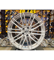 2 Adet BK-5395 9.5*19 5*120 ET37 72.56 HYPER SILVER JANT (Takım)