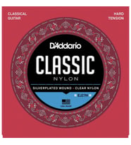 D’Addario EJ27H Klasik Gitar Tel Seti 4/4 Silverplated Wound Hard Tension