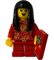 Orjinal Lego Minifigür Chinese Girl