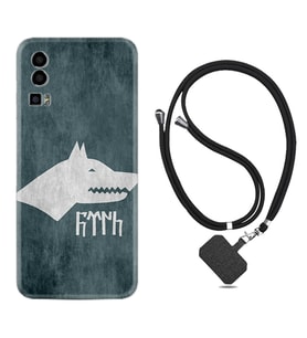 General Mobile Gm 23 Kılıf Resimli Boyun Askılı İpli Desenli Silikon Göktürk 2 1411