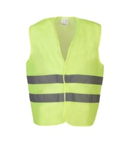 Hi-vis F.Sarı Reflektörlü İş Güvenliği Yeleği Yüksek Görünürlük Trafik & İnşaat