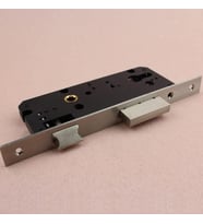 Oda Kapısı Gömme Kilit 18 x 45mm Göbek Ölçülü Metal İç Kapı Kilidi