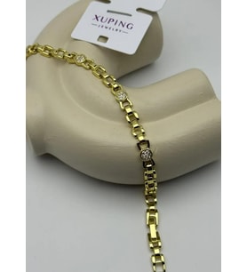 Xuping Gold Taşlı Fiyonk Bileklik 25 -xpb46