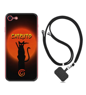 Apple iPhone 5 6 7 8 Plus Se XR Kılıf Boyun Askılı Silikon Catrudo 1679