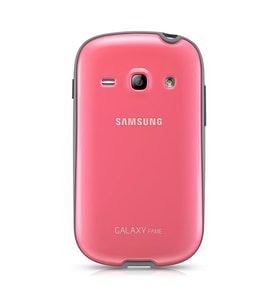 Galaxy Fame S6810 ile Uyumlu Protective Cover+ Kılıf Pembe