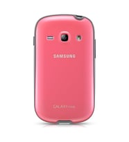 Galaxy Fame S6810 ile Uyumlu Protective Cover+ Kılıf Pembe