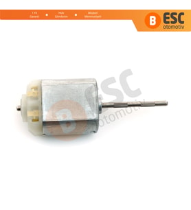 Araç Kapı Depo Kilit Dikiz Ayna Tamir İçin FC280 12V DC 24.6 mm Yivli Şaft Motor