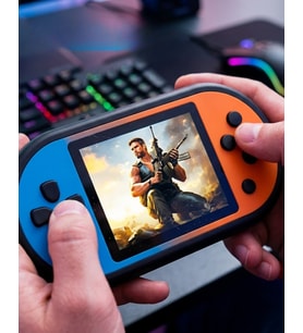 Mario Oyunlu Mini El Konsolu Yüksek Çözünürlüklü Retro Oyun Cihazı