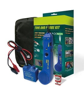 Powermaster Profesyonel Kablo İzleyici Bulucu Telefon İnternet Ethernet Kablosu Bulucu PM-6095