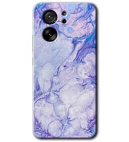 Xiaomi Mi 13T Kılıf HD Desen Baskılı Arka Kapak - Spots Lilac