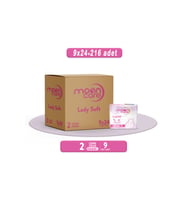 Moonacre Hijyenik Ped Lady Soft Yumuşak Uzun (216 Ped)