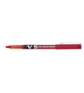 Pilot V5 İğne Uçlu Roller Kalem Kırmızı BX V5 R