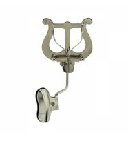Fox TLR-01 Trombon Maşası (Aksesuar - Lyre)  Nota Kağıdı Tutucu, Nikel Kaplama Güçlü Yay Mekanizması, Kolay Montaj  Uyum: Standart Trombon ve Bariton Boru Çapları