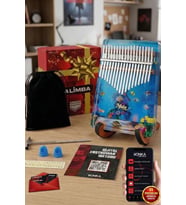 Midex KLX-640-PAK Okyanus Cam Kalimba 17 Tuşlu Full Set
