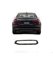 Audi A6 Arka Egzoz Kapağı Sol S-line Siyah 2020 Sonrası Uyumlu
