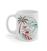 Surfing Reindeer Coffee Mug  - Komik Hediye Kupa  Ofis Arkadaşına Harika Hediye