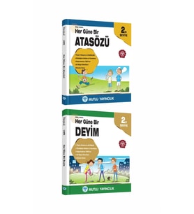 Her Güne Bir Atasözü 2.seviye + Her Güne Bir Deyim 2'li Set