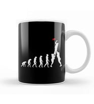 Rugby Evolution Of Man Kupa Bardak Porselen