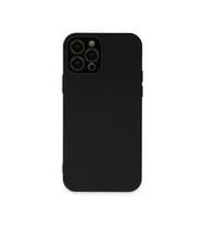 Apple İphone 12 Pro Kılıf Lansman Glass Kapak - Siyah