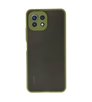 Xiaomi Mi 11 Lite Kılıf Montreal Silikon Kapak - Açık Yeşil