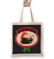 Feliz Navidog Christmas Puppy Bez Çanta Uzun Saplı