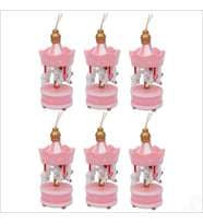 Mini Pembe Atlı Karınca, 8,5cm x 3,5cm - 6 Adet